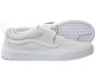 Vans Kyle Pro 2 Hook & Loop White Smooth Leather Mens Sz 11.5 Shoes VN0A5HETZFN