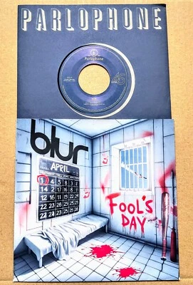 BLUR FOOL'S DAY RECORD STORE DAY US 7" VINYL 45 MINT - FREE CUSTOM PIC SLEEVE - Image 1 of 4