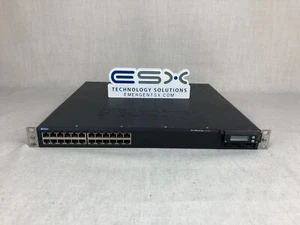 Juniper EX4200-24PX 24 Port PoE Gigabit Ethernet Switch EX-UM-4SFP No PSU - Picture 1 of 5
