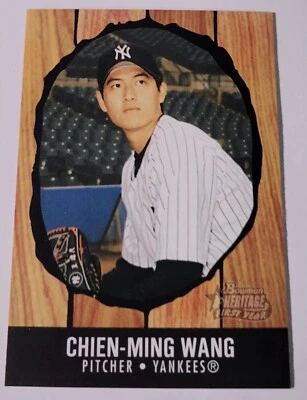 2003 Bowman Heritage #235 Chien-Ming Wang RC  New York Yankees - Image 1 of 2