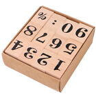  Number Design Seal Stamps DIY Crafts Letter Stationery Child Small