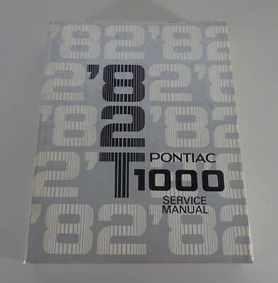 Taller Manual/Manual de Reparacion Pontiac T 1000 Desde 1982 - Imagen 1 de 4