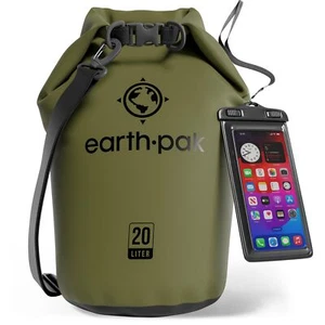 Earth Pak Waterproof Dry Bag - Roll Top Wasserdichter Rucksack Sack Hält Ausrüstung... - Bild 1 von 9