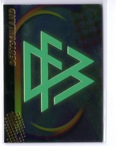 GERMANY Team Emblem 2002 Panini World Cup Soccer Card #125 PSA - Picture 1 of 2