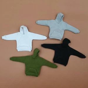 Accesorios para soldado escala 1/12 ropa lana chaquetas con capucha 4 colores F 6" muñeca - Imagen 1 de 7