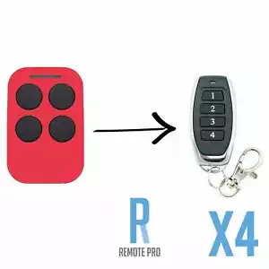 4 x Code Ezy B&D PTX5 PTX-5 Tritran Garage Door BND TB5 BD4 Compatible Remote - Picture 1 of 10