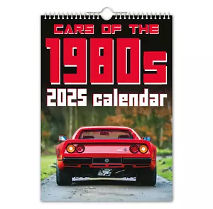 2025 Calendar - Cars of the 1980’s – Motoring / Cars / Vehicle - Picture 1 of 17