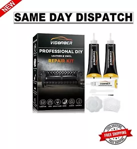 Black Leather Repair Kit for Furniture, Leather Seat Repair Kit for Cars, Easily - Picture 1 of 7