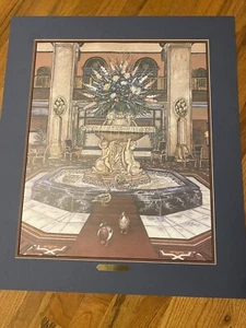 Vintage Rare Louise Dunavant Picture Print Peabody Pets 24 x 26" - Picture 1 of 3