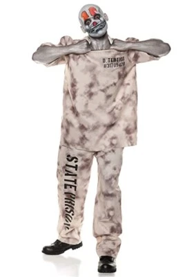 D. Tention - Inmate Prisoner - 2-Piece - Beige - Costume - Adult - 2 Sizes - Image 1 of 2