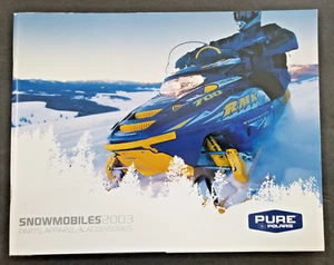 2003 Polaris Schneemobil Bekleidung und Zubehör Händler Verkaufskatalog - Bild 1 von 13