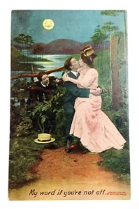 Cartolina antica Love Bamforth And Co serie editori n.1344 Inghilterra Regno Unito 1907 - Foto 1 di 4