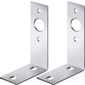 Paquete de 2 soportes de luz de remolque galvanizados en forma de L soporte de luz trasera para barco - Imagen 1 de 7