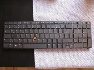 Notebook-Tastatur QWERTZ für HP 8570W, SPS: 703151-041 - Bild 1 von 2