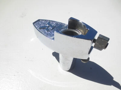 ROGERS 70s Vtg MemriLoc Mount Bracket Spur Tom Arm Leg Holder Drum Part Big R - Image 1 of 4