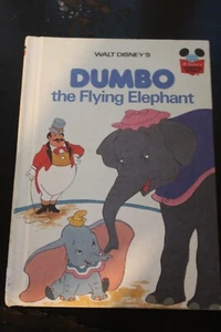 Libro vintage Dumbo l'elefante volante copertina rigida - Leggi descrizione - Foto 1 di 5