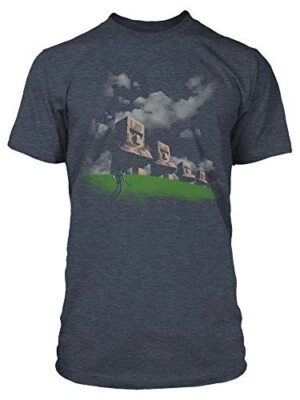 Official Minecraft Jinx Creeper Statues T Shirt  Kids Large NEW - Image 1 of 2