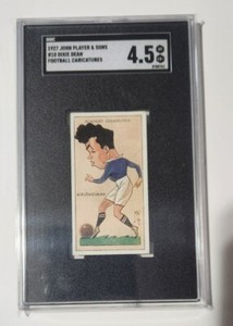 1927 John Player & Sons Dixie Dean #10 Football Caricatures SGC 4.5 VG EX+
