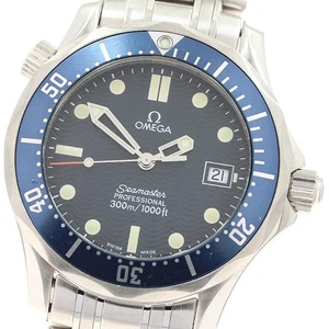 OMEGA Seamaster300 2561.80 Date Navy Dial Quartz Boy's Watch_921333 - Picture 1 of 6