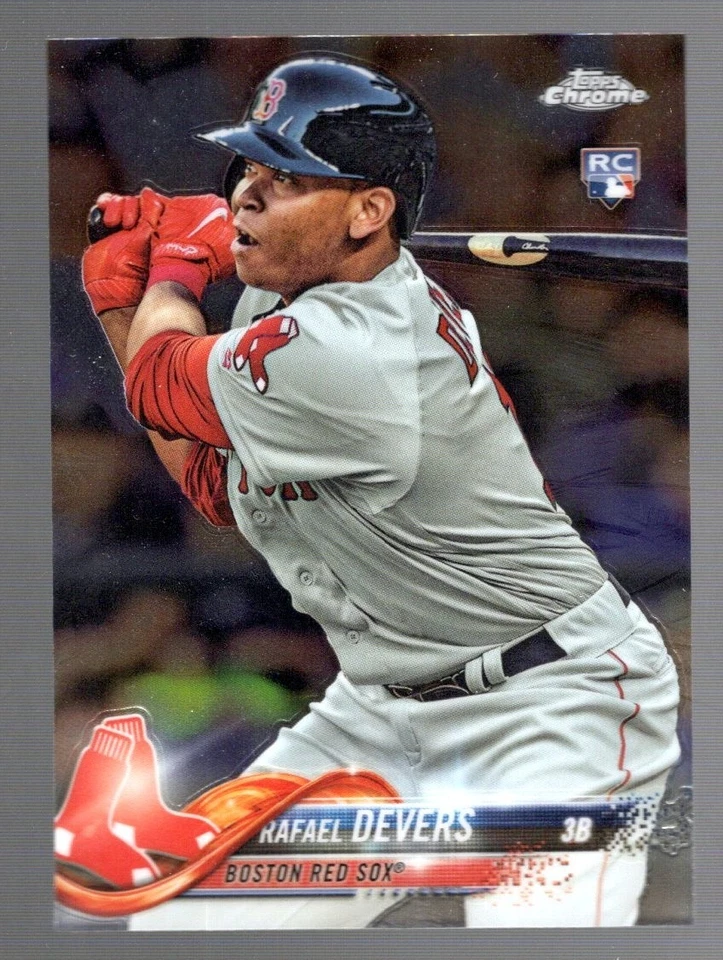 2018 Topps Chrome - Rafael Devers #25 (RC) - Imagem 1 de 1