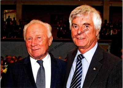 Farbfoto Ulf Merbold & Sigmund Jähn Astronauten Merbold, Ulf und Sigmund Jähn : - Bild 1 von 2