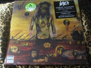 SLAYER christ illusion CLEAR 180G VINYL LP 2014 sodom kreator exodus - Picture 1 of 3
