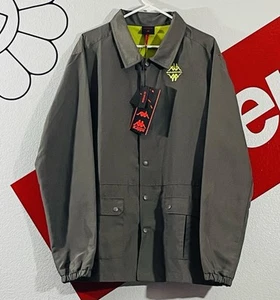 New Kappa x Shadow Hill Snap Button Coach Jacket Men’s Size XL - Picture 1 of 5