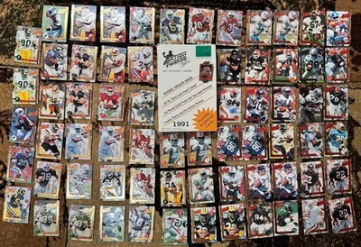 Action Packed Football Cards Rookie updated Series Box 1991 - Image 1 of 4