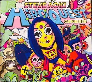 👑 STEVE AOKI HIROQUEST GENESIS LIMITED EDITION NUR CD - KEINE Metazoo Promo Karten - Bild 1 von 3
