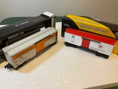 K Line #5154011 Texaco Boxcar & #641-9024 National Classic Boxcar w/OB’s. T21 - Image 1 of 4
