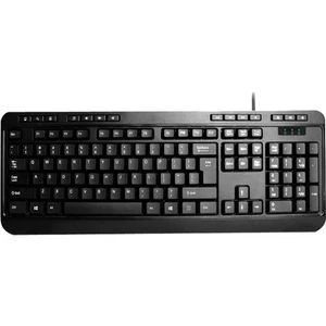 Adesso AKB-132PB AKB-132 Multimedia Desktop Keyboard - Black - Picture 1 of 7