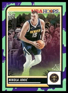 2023-24 Hoops Haunted Hoops #1 Nikola Jokic Slime - Picture 1 of 2