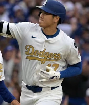 Camiseta deportiva genuina auténtica de los Dodgers Shohei Ohtani NIKE "ORO" campeonato talla S Foto 1 de 4