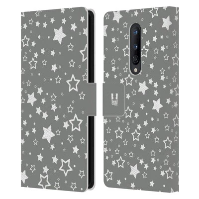 HEAD CASE DESIGNS SILVER HOLIDAY LEATHER BOOK WALLET CASE FOR ONEPLUS PHONES - Image 1 of 4