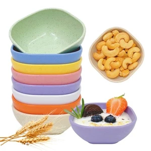 8 Pack Small Bowls, 4.5 OZ Assorted Colors Dipping Sauce Cups, Ice Cream Bowl... - Picture 1 of 7