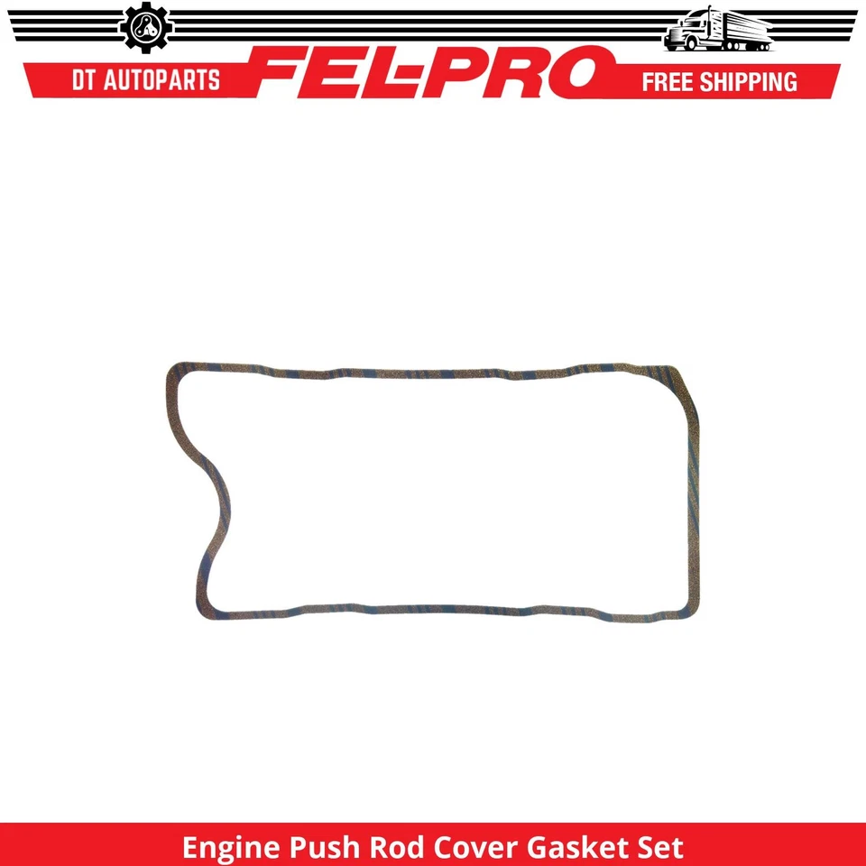 For 1965-1967 Pontiac GTO Engine Push Rod Cover Gasket Set Fel-Pro 1966 - Image 1 of 1