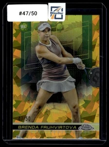 2024 Topps Chrome Sapphire #156 Brenda Fruhvirtova Gold - Picture 1 of 2