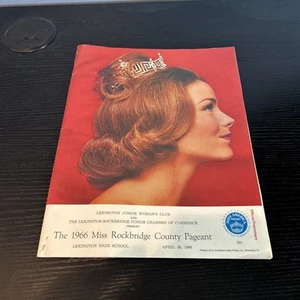 Miss Rockbridge County Pageant Program Lexington PA 1966 - Miss America Program - Picture 1 of 7