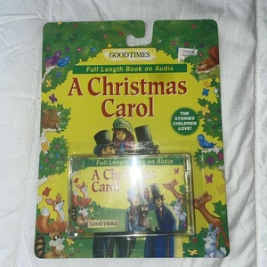 Super Rare  1994 Good Times Full Length Book On Audio A Christmas Carol - Bild 1 von 2