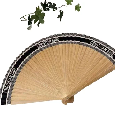 Christian Dior DIORIVIERA Folding Fan Navy Novelty Brand New Sealed Dior Fan - Image 1 of 4