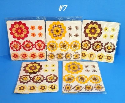 RETIRED HOMEMADE BEAUTIFUL 60 CT. PAPER FLOWERS LOT SCRAPBOOK EMBELLISHMENTS #7 - Image 1 of 4