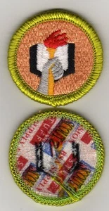 Scholarship Merit Badge, Type J "Scout Stuff" Back (2002-10), Mint - Bild 1 von 1