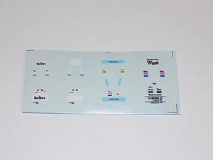 1/43 Foglio Decalcomanie per Suite Piloti Ferrari/McLaren Sauber 2003 #146 - Foto 1 di 1
