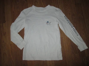 Girls VINEYARD VINES one pocket tee t shirt sz 8 - 10 - Picture 1 of 2
