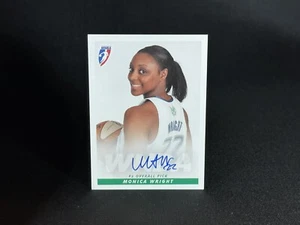 Monica Wright 2010 WNBA Rittenhouse Archive Certified On Card Autograph Auto - Picture 1 of 2
