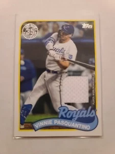 2024 Topps Series 1 1989 Jersey Relic Vinnie Pasquantino #89BR-VP KC Royals - Picture 1 of 2