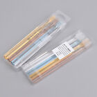 8 Pcs Clear Toothbrush Compact Head Soft for Travel Portable