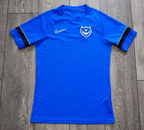 PORTSMOUTH 2021-2022 FOOTBALL SOCCER SHIRT JERSEY TRAINING NIKE ORIGINAL SIZE S Cover
