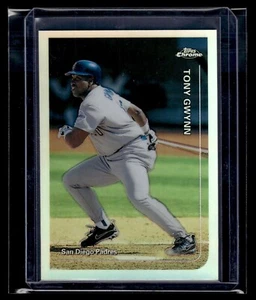 1999 Topps Chrome Refractor #75 Tony Gwynn Padres HOF - Picture 1 of 2