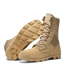 Mens High Top Combat Army Boots Tactical Desert Military Work Shoes